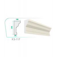 Карниз KS-117 (310x150x65x2000mm)
