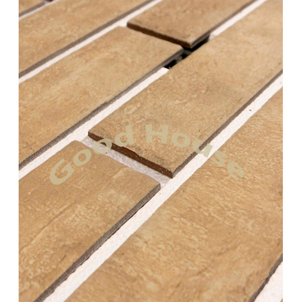 Термопанель Good House с керамической плиткой CERRAD Loft Brick Salt Т113-06 ППС, 1025×455 мм, 0,47 м²