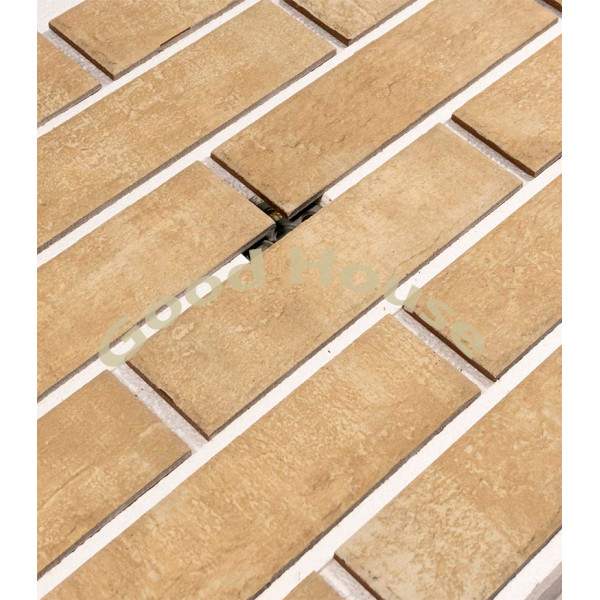 Термопанель Good House с керамической плиткой CERRAD Loft Brick Salt Т113-06 ППС, 1025×455 мм, 0,47 м²