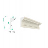 Карниз KS-118 (285x285x55x2000mm)