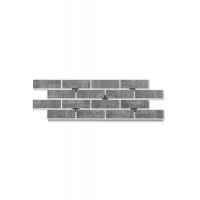 Термопанель Good House с керамической плиткой Березакерамика BRICK WALL Серый Т111-65 ППС, 1185х395мм 0,37м2